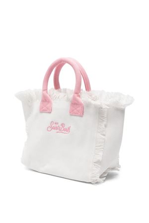 colette fringed embroidered tote bag SAINT BARTH KIDS | COL000102634L